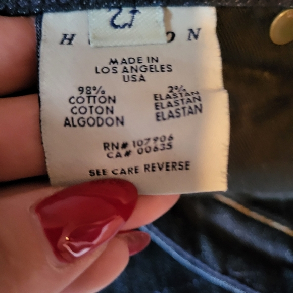 Hudson Jean's Size 27x28 - Picture 5 of 6
